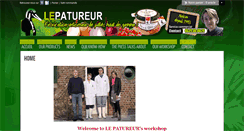 Desktop Screenshot of lepatureur.com